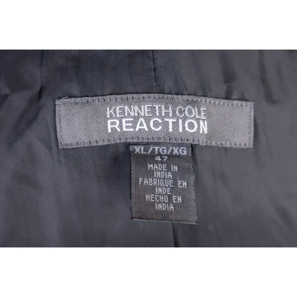 KENNETH COLE Mens Blazer Sport Coat Casual Jacket Size XL (44R) Gray Wool Blend - Picture 12 of 13